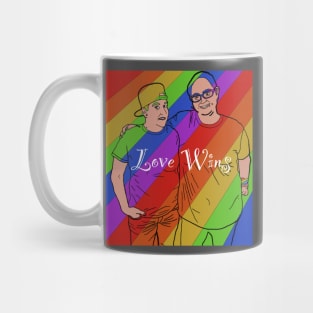 Love Wins - Lesbian Mug